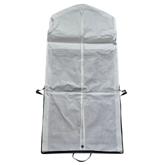 Proper Cloth Navy Blue Travel Garment Bag with Zipper Closure and Handles